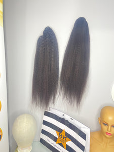 Tribal ponytail blowout 16-28